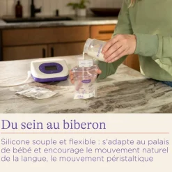 Discount Biberon avec tétine NaturalWave (160 ml) Biberon