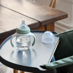 Béaba Biberon d'apprentissage 2 en 1 vert sauge (210 ml)