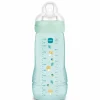 MAM Biberon Easy Active 2ème âge Ice - Tétine débit X (330ml)