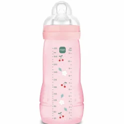 MAM Biberon Easy Active 2ème âge Berry - Tétine débit X (330ml)