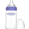 Lansinoh Biberon en verre Natural Wave spécial allaitement (160 ml)