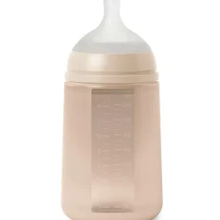 Best Biberon silicone débit moyen colour essence rose (240 ml) Biberon