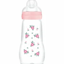 MAM Biberon Verre 260 ml Blush - Tétine débit 2