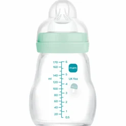 Online Biberon verre 170 ml Pattern fruit menthe - Tétine Débit 1 Biberon