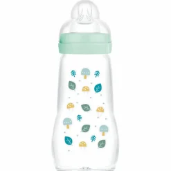 Online Biberon verre 260 ml Pattern fruit menthe - Tétine débit 2 Biberon