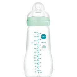 Online Biberon verre 260 ml Pattern fruit menthe - Tétine débit 2 Biberon