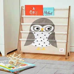 Sale Bibliothèque en tissu Chouette Bibliothèque