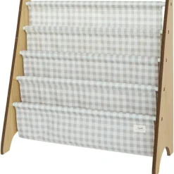 Discount Bibliothèque en tissu recyclé Vichi beige Bibliothèque