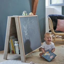 Hot Bibliothèque et tableau noir 2 en 1 Achille Bibliothèque