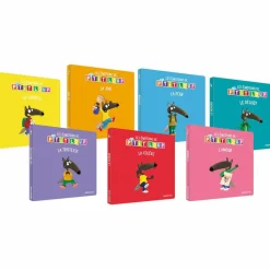 Auzou Editions Bibliothèque P'tit Loup Mes 7 livres des émotions