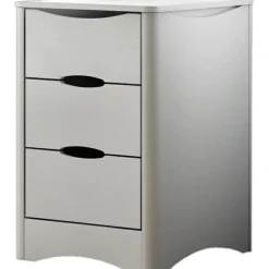 Bloc de rangement 3 tiroirs Fusion blanc Meuble D'Appoint