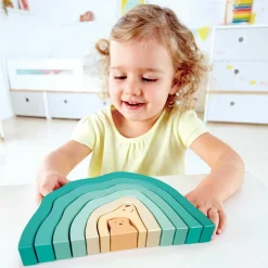 Hot Blocs à empiler Ours polaire arctique Jouet À Empiler