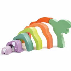 Hape Blocs à empiler Safari Eléphant