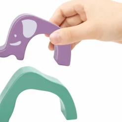 Hape Blocs à empiler Safari Eléphant