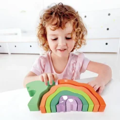 Hape Blocs à empiler Safari Eléphant
