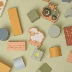 Little Dutch Blocs de construction en bois Little Farm