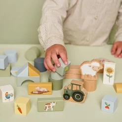 Little Dutch Blocs de construction en bois Little Farm