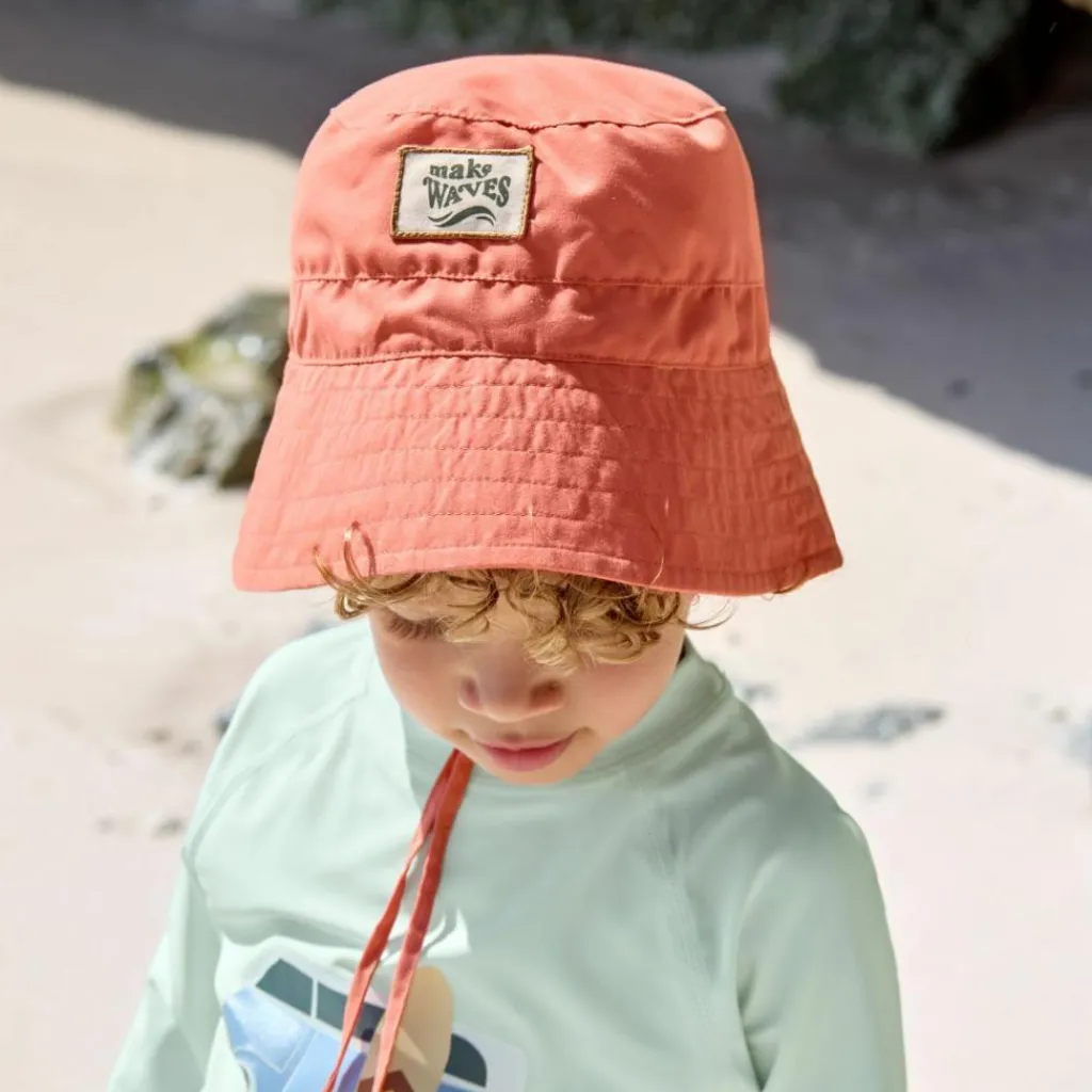 Outlet Bob anti-UV corail (7-18 mois) Chapeau / Casquette