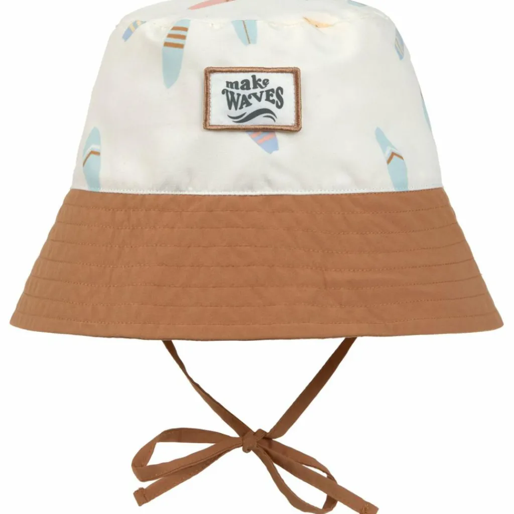 Clearance Bob anti-UV Planches de surf écru (3-6 ans) Chapeau / Casquette