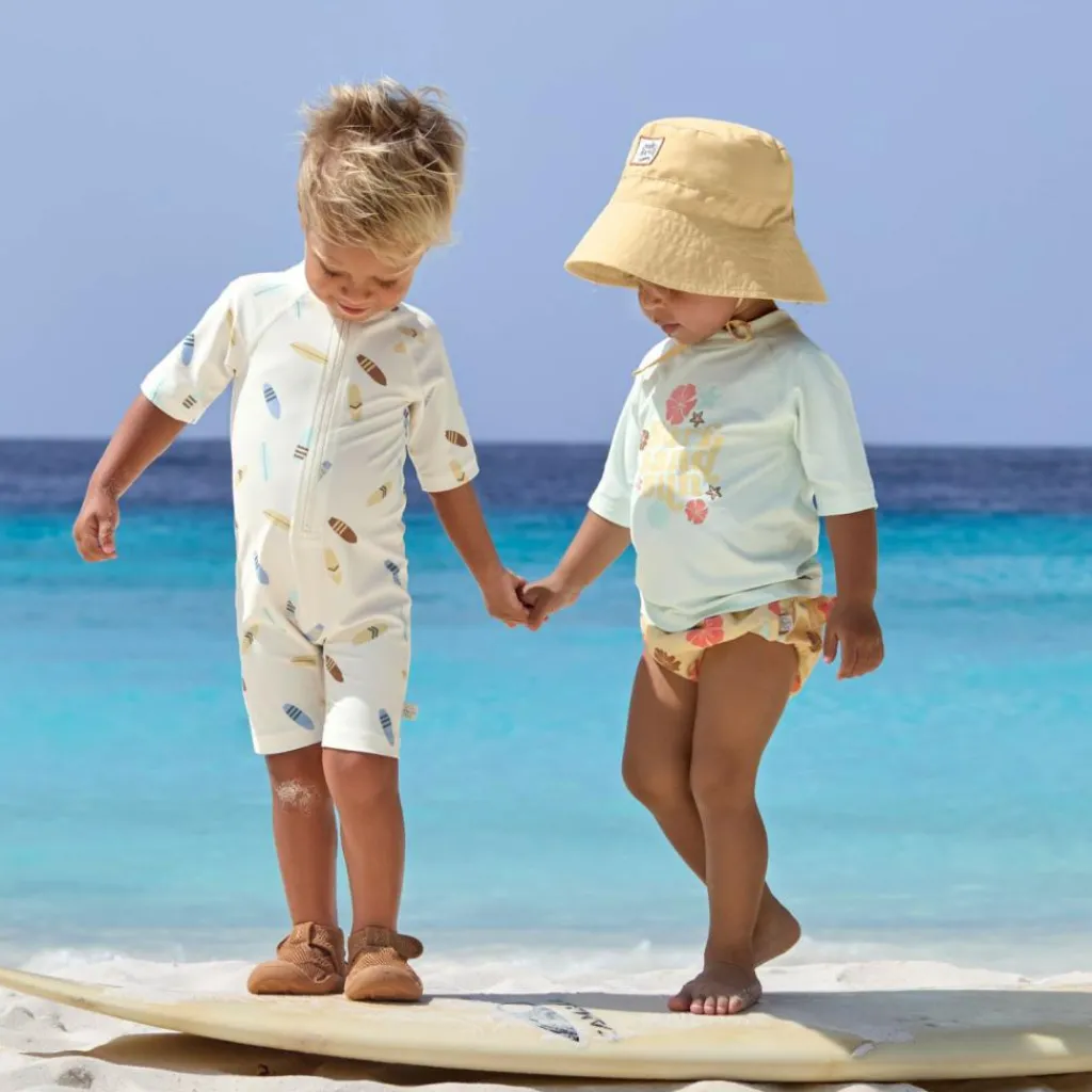 Sale Bob anti-UV vanille (19-36 mois) Chapeau / Casquette