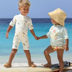 Sale Bob anti-UV vanille (19-36 mois) Chapeau / Casquette