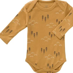 Discount Body manches longues en coton bio Woods spruce yellow (3-6 mois : 60 à 67 cm) Body