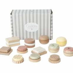Online Boite de cookies en bois Dînette Et Aliments Factices