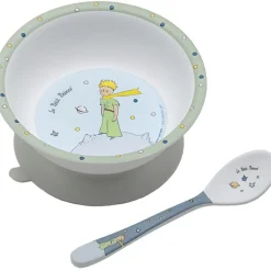 New Bol à ventouse + cuillère Le Petit Prince Coffret Repas