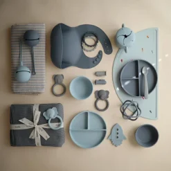 Mushie Bol à ventouse en silicone Tradewinds