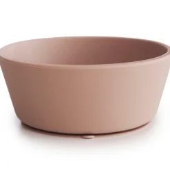 Mushie Bol à ventouse en silicone Blush