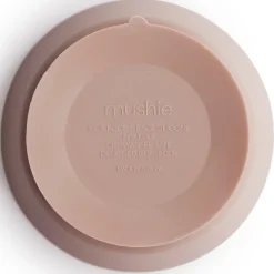 Mushie Bol à ventouse en silicone Blush