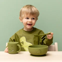 Clearance Bol en silicone avec ventouse Mr. Dino Bol