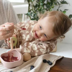 Béaba Bol silicone ventouse Barbe à papa
