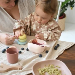 Béaba Bol silicone ventouse Barbe à papa