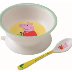 Hot Bol ventouse avec cuillère Peppa Pig Bol