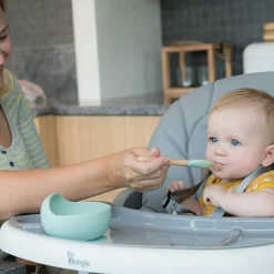 Hot Bol ventouse et cuillère bleu Coffret Repas