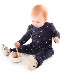 Outlet Bol ventouse et cuillère gris Coffret Repas