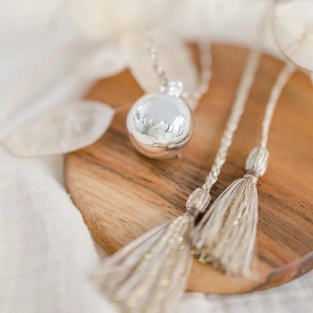 Outlet Bola de grossesse Astre cordon moka (plaqué argent 925) Bola