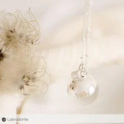 Best Bola de grossesse Equilibre chaîne personnalisable (plaqué argent 925) Bola