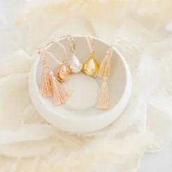 Hot Bola de grossesse Goutte cordon personnalisable (or jaune 18 carats) Bola