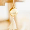 Hot Bola de grossesse Mala chaîne (or jaune 18 carats) Bola