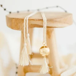 Online Bola de grossesse Mala cordon personnalisable (or jaune 18 carats) Bola