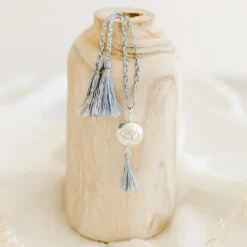 Pleine Lune Bola de grossesse Mala cordon nuage (plaqué argent 925)