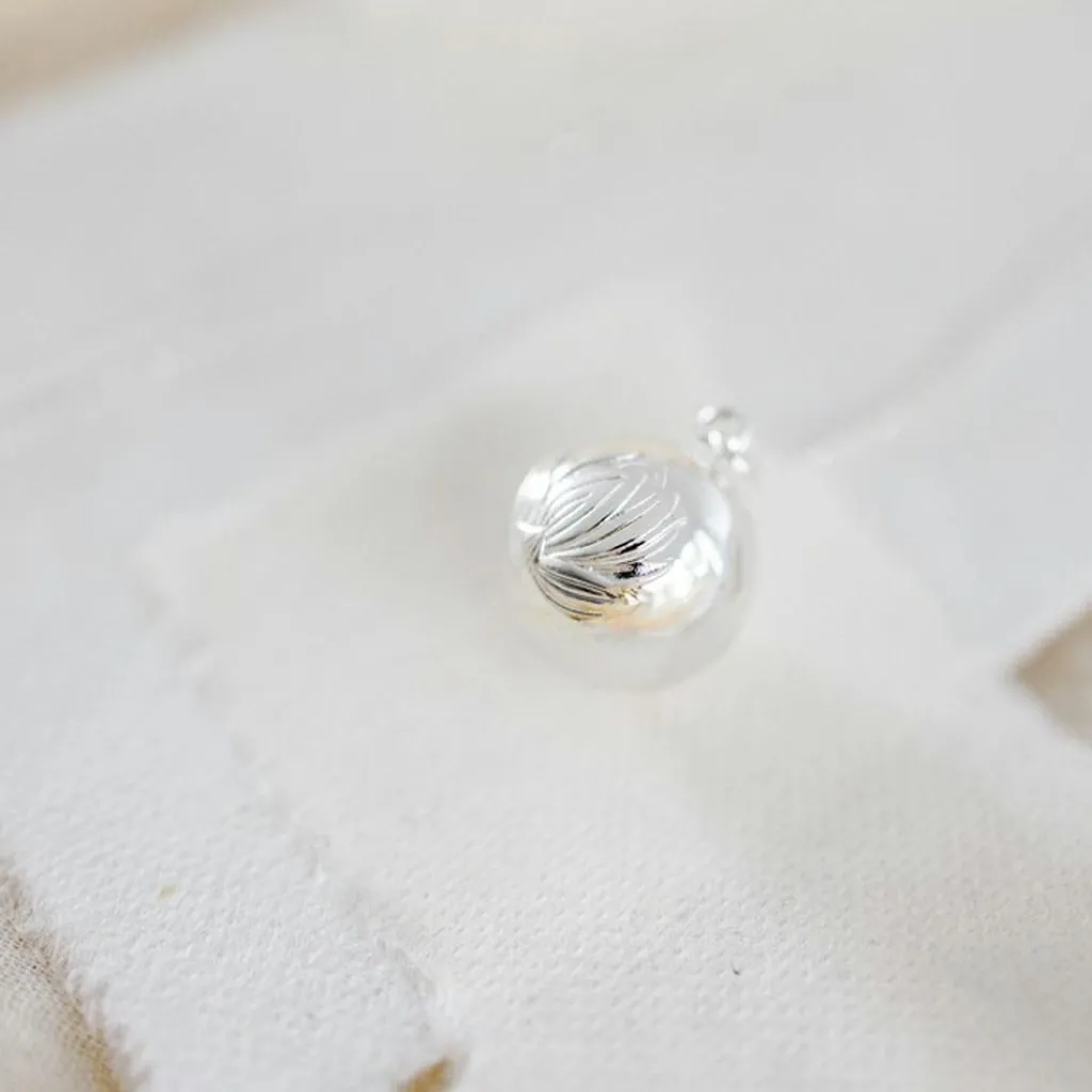 Sale Bola de grossesse Nymphéa chaîne (plaqué argent 925) Bola