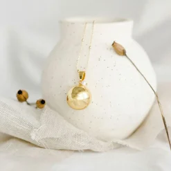 Hot Bola de grossesse Origine Perle chaîne (or jaune 18 carats) Bola