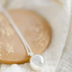 Online Bola de grossesse Origine chaîne (plaqué argent 925) Bola