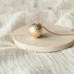 Best Bola de grossesse Peau à peau chaîne (or jaune 18 carats) Bola