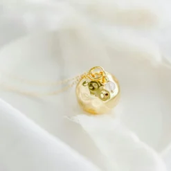 Best Bola de grossesse chaîne (or jaune 18 carats) Bola