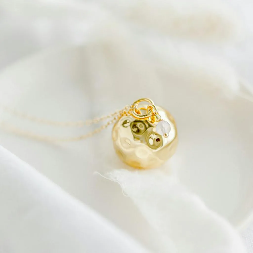 Best Bola de grossesse chaîne (or jaune 18 carats) Bola