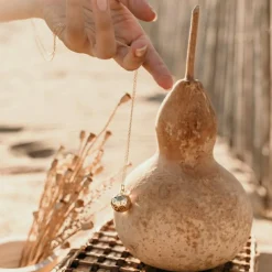 Best Bola de grossesse chaîne (or jaune 18 carats) Bola